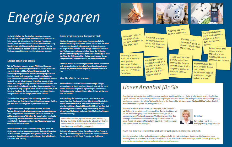 Read more about the article Energie sparen
